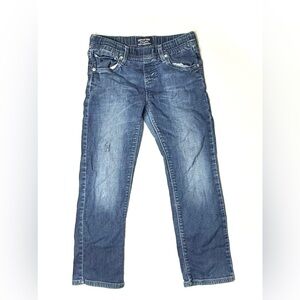 Vintage Levi Signature Strauss Girls 26x23.5 About Size 12‎ Stretch Blue Jeans